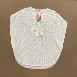Lily Pulitzer Lightweight Crochet Top/Coverup Size XS New with Tag